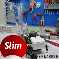 Kara Şimşek Slim 24 v Çift Vuruşlu Elektrikli Hazneli Sigara Sarma Makinesi